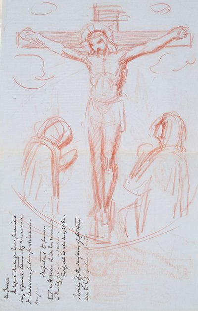 Studie van de kruisiging door George Richmond