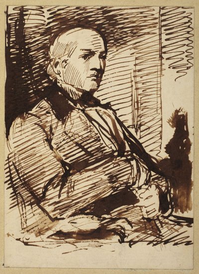 De zittende man door George Richmond