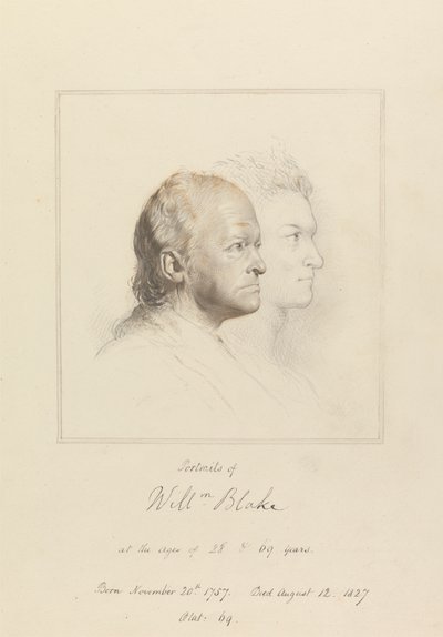 William Blake in Jeugd en Ouderdom door George Richmond