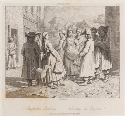 Anbachers, Ansbach, c.1821 door George Robert Lewis