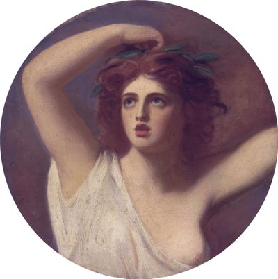 Emma, Lady Hamilton als Cassandra door George Romney