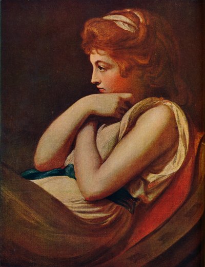 Emma, Lady Hamilton, c1785, 1909 door George Romney