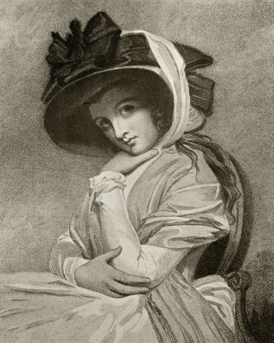 Emma, Lady Hamilton, gegraveerd door John Jones, uit 