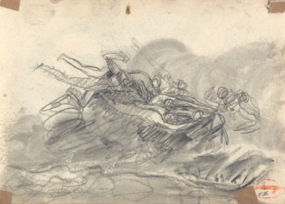 Feeën voor de verzoeking van Christus door George Romney