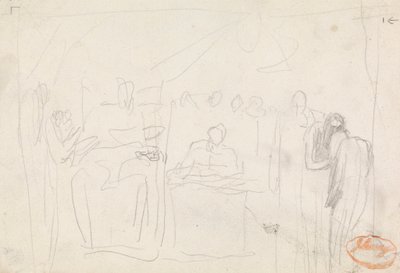 Figuurcompositie Studie 35 door George Romney