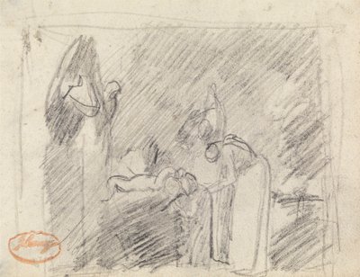 Figurencompositie Studie 42 door George Romney