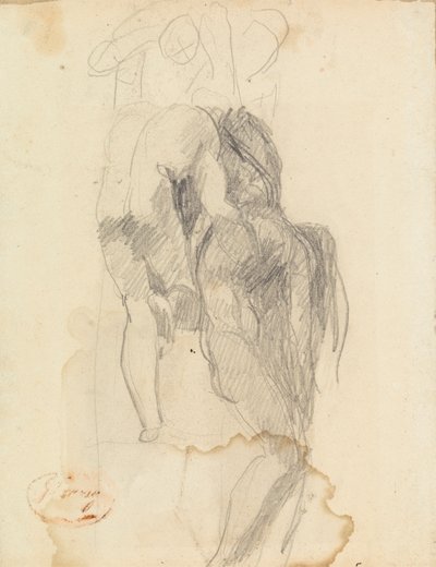 Figurencompositie Studie 48 door George Romney