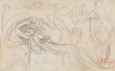 Figurencompositiestudie 49 door George Romney