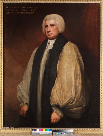 Hon. James Cornwallis (deken van Canterbury 1775-1781) door George Romney