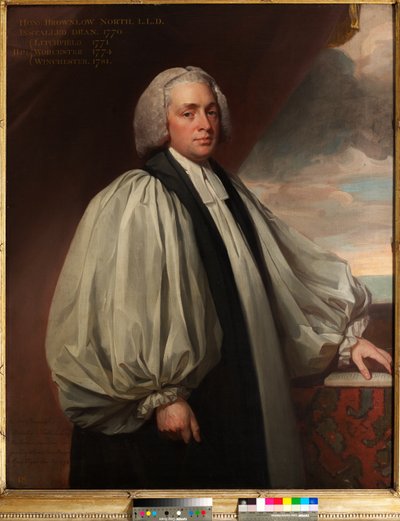Hon. John Brownlow North (Decaan van Canterbury 1770-1771) door George Romney