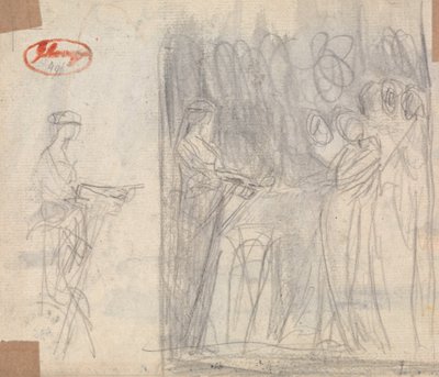Inwijding van een Rustieke Nimf door George Romney