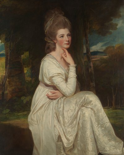 Lady Elizabeth Stanley, Gravin van Derby door George Romney