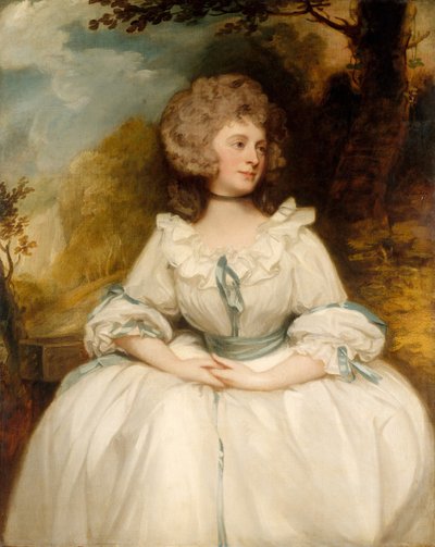 Lady Lemon 1747-1823, midden tot late 1780s door George Romney