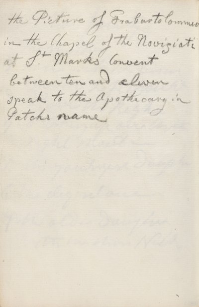Aantekeningen bij het manuscript door George Romney