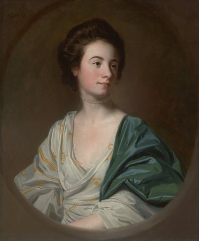 Mevrouw Robert Hyde door George Romney
