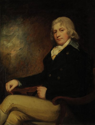 Portret van Colin Dunlop van Garmyle door George Romney