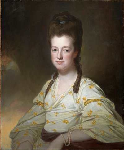 Portret van Dorothy Cavendish, Hertogin van Portland, ca. 1772 door George Romney