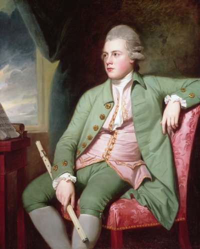 Portret van Francis Lind door George Romney