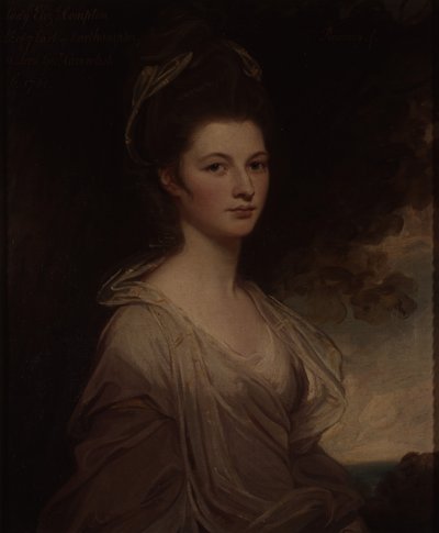 Portret van Lady Elizabeth Cavendish door George Romney