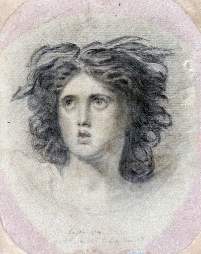 Portret van Lady Emma Hamilton door George Romney