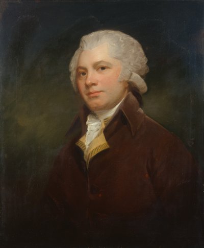 Portret van de heer Wildman door George Romney