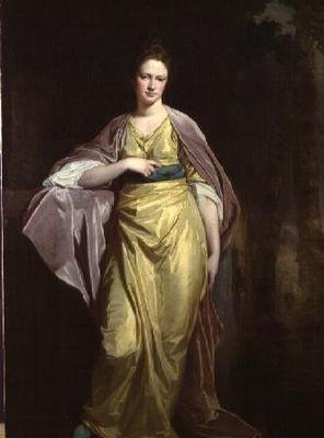 Portret van mevrouw Ellen Morewood door George Romney