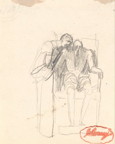 Mogelijk twee figuren uit "Ouderdom door George Romney