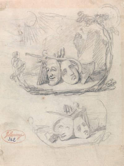 Richard Cumberland – Frontispice door George Romney
