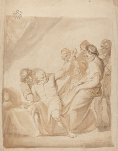 Samson Overmeesterd door George Romney