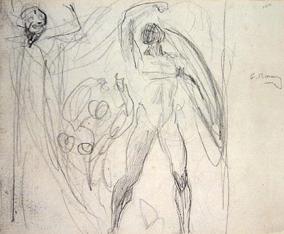 Satan, Zonde en Dood door George Romney