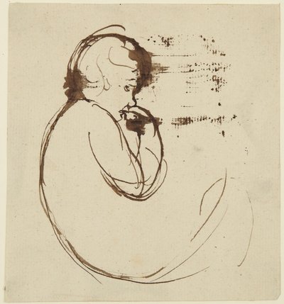 Schets van een kind door George Romney