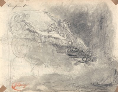 Verzoeking van Christus door George Romney
