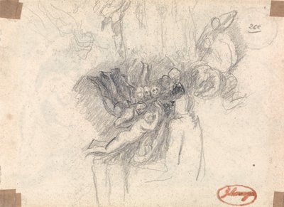 De verzoeking van Christus door George Romney