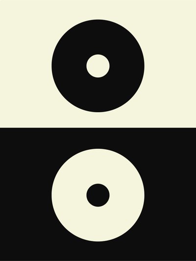 Boheemse Yin en Yang door George Rosaly
