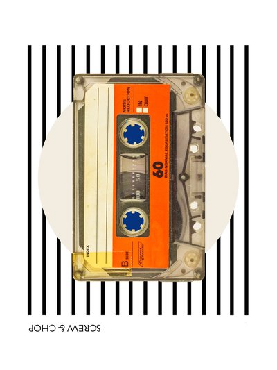 Schroef en hak (cassette), 2023 door George Rosaly