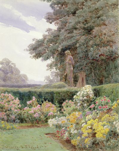 Een Hoek van de Tuin door George Samuel Elgood