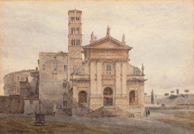 Basiliek van Santa Francesca Romana, Rome door George Samuel Elgood