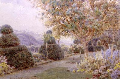 Chateau de la Cour, Rhonevallei door George Samuel Elgood
