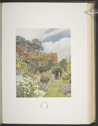Cleeve Prior, Zonnebloemen, illustratie in 