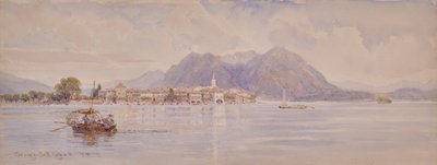 Isola dei Pescatori, Lago Maggiore door George Samuel Elgood