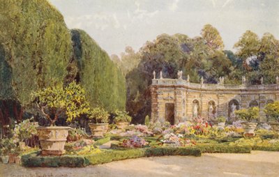 Italiaanse tuinen: Villa Lancellotti door George Samuel Elgood