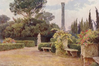 Italiaanse Tuinen: Villa Medici door George Samuel Elgood