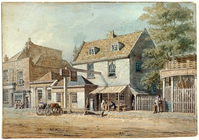 Castle Tavern, Old Kent Road, Londen door George Scharf