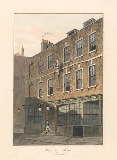 Devereux House, de Strand, Londen door George Shepheard