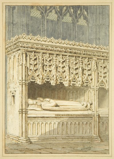Monument voor Sir Thomas Mede in St Mary Redcliffe door George Shepherd