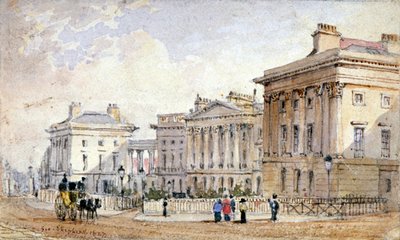 Uitzicht op Clarence Terrace in Regent