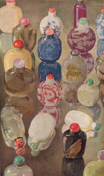 Chinese Snuifflesjes, ca. 1923 door George Sheringham