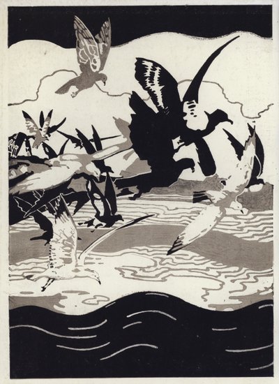 Illustratie voor Canadian Wonder Tales door George Sheringham