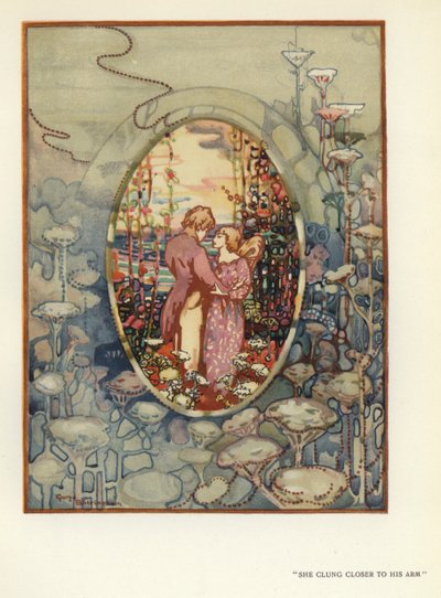 Illustratie voor The Happy Hypocrite door Max Beerbohm door George Sheringham