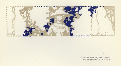 Illustratie voor De Gelukkige Hypocriet door Max Beerbohm (kleur litho) door George Sheringham